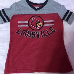 Girls Louisville Cardinals jersey T-shirt